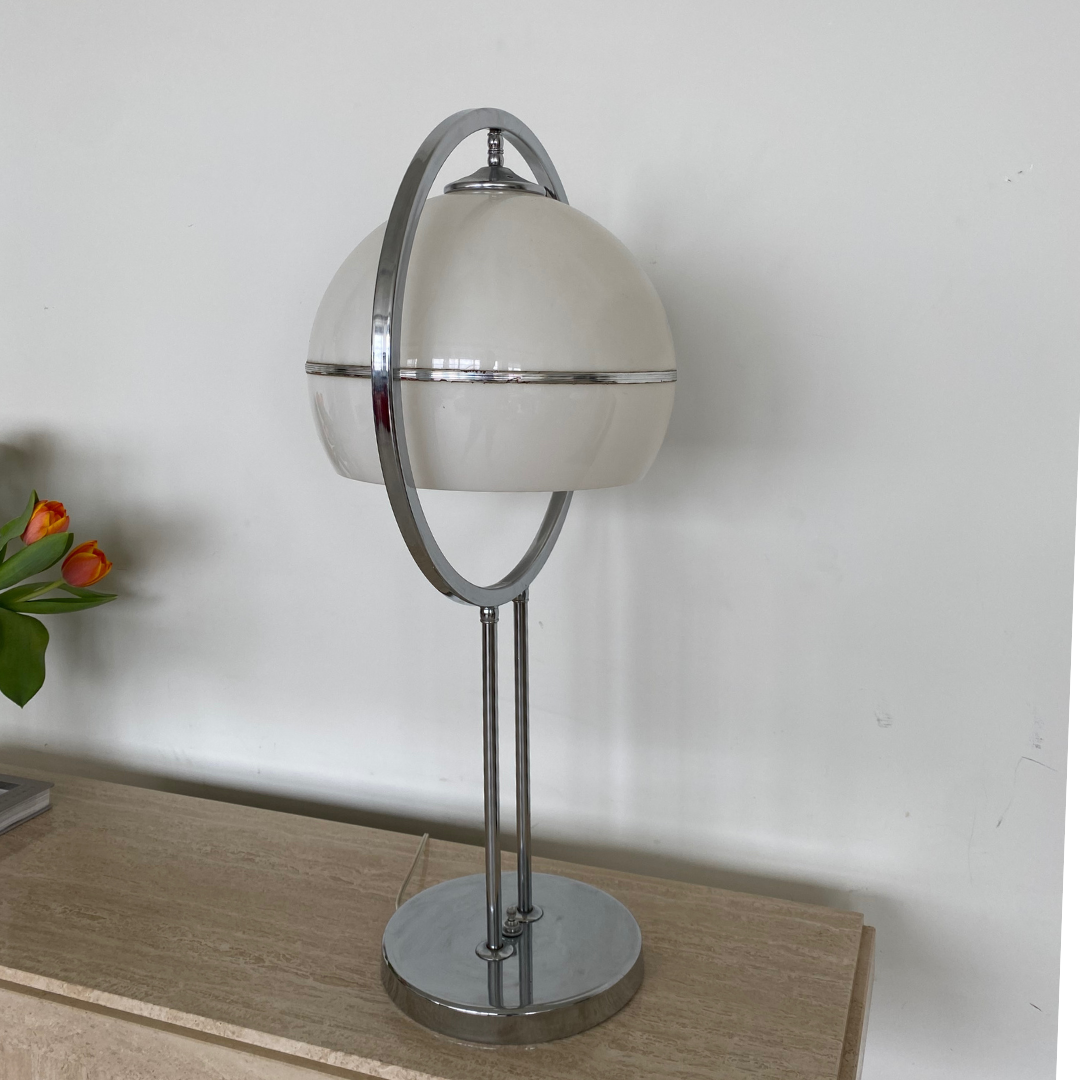 Chrome Table Lamp