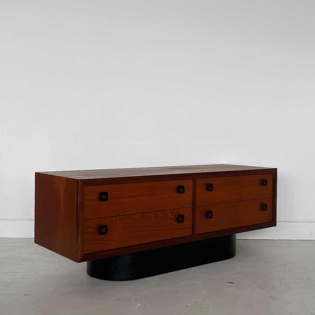 Low Profile Teak Dresser/Credenza by RS Associates