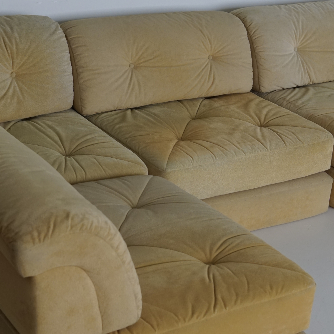 Oatmeal Six-Piece Modular Couch