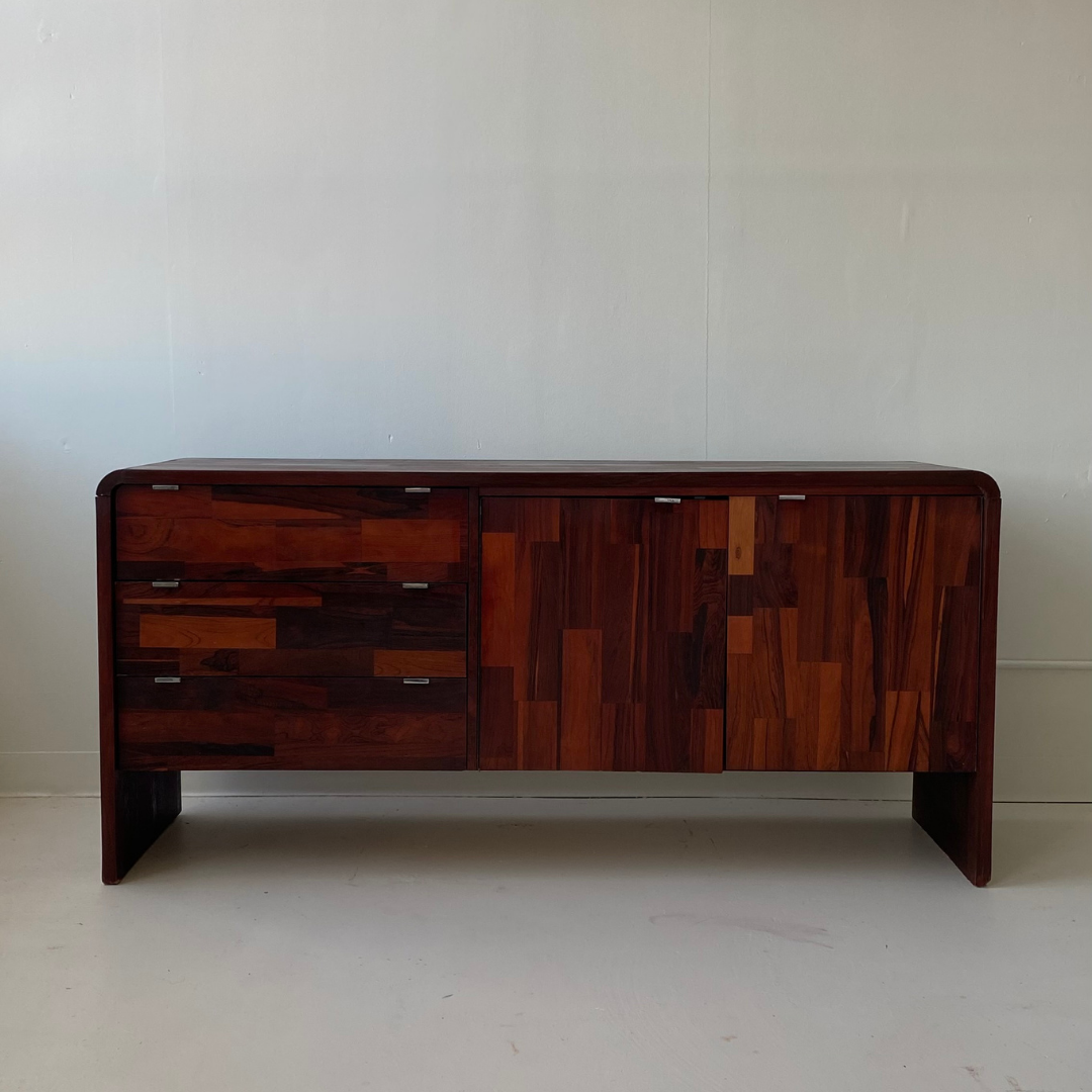 Rosewood Credenza by Henri Vallières