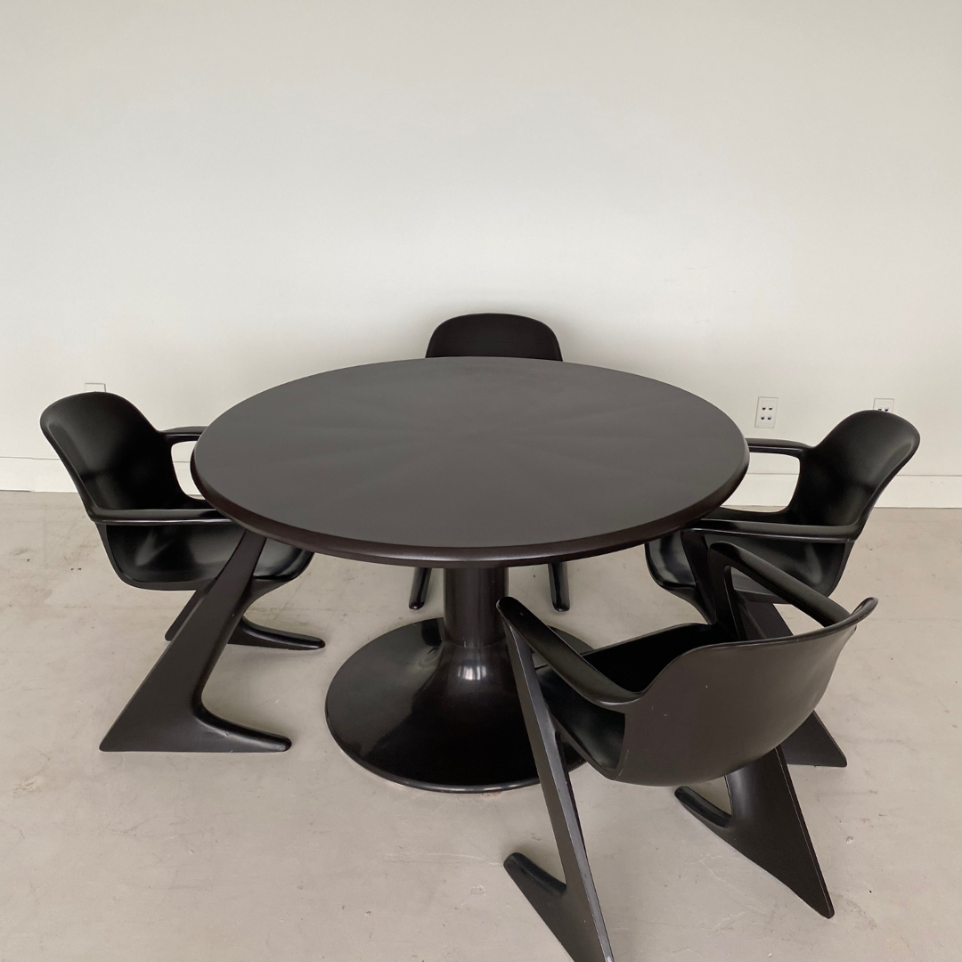 Space Age Tulip Dining Table by Ernst Moeckl for Horn Collection, 1960s, Germany