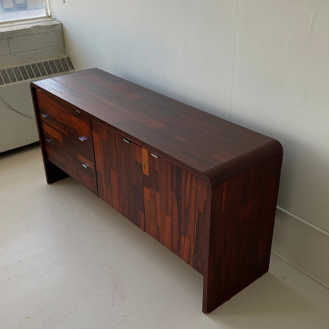 Rosewood Credenza by Henri Vallières