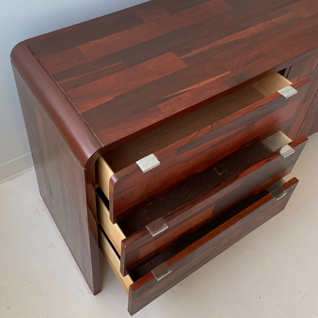 Rosewood Credenza/Dresser by Henri Vallières