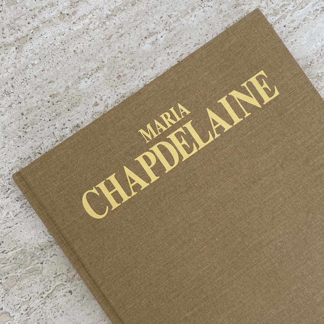 Maria Chapdelaine by Louis Hémon for Livres Toundra, 1989 (French Edition)