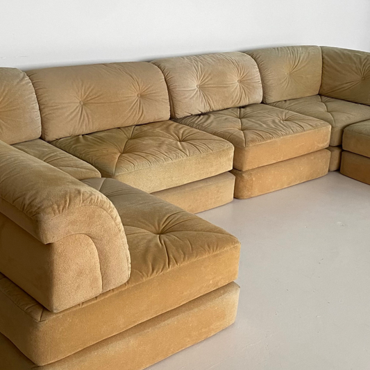 Oatmeal Six-Piece Modular Couch