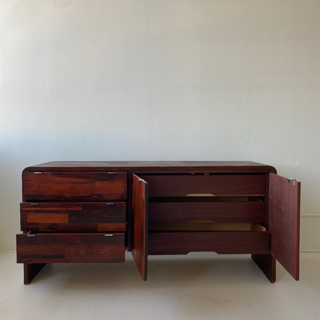 Rosewood Credenza/Dresser by Henri Vallières