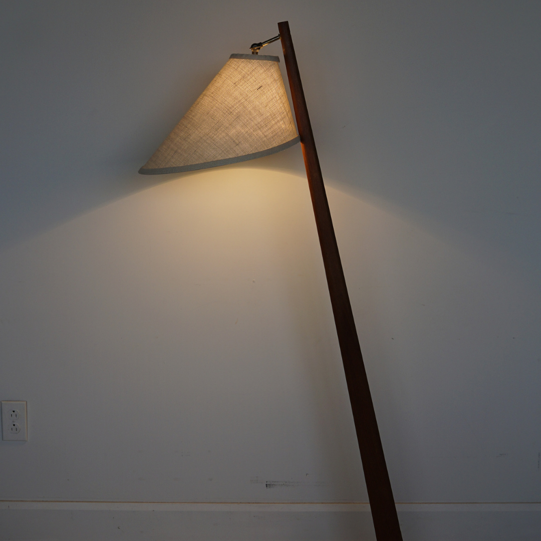 1960's Teak Floor Lamp