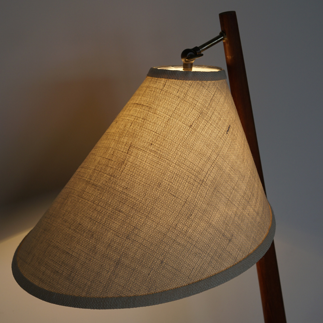 1960's Teak Floor Lamp