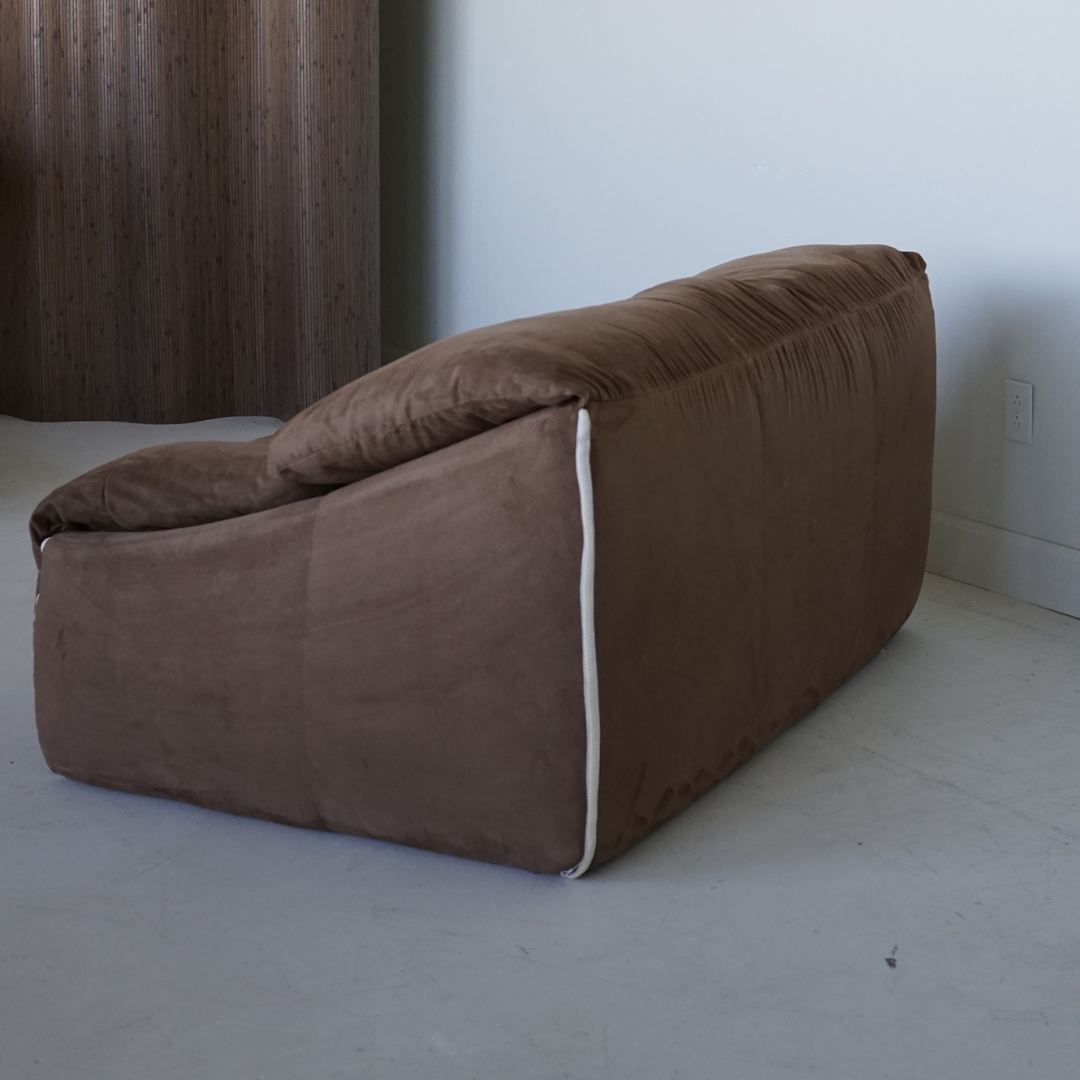 Plumy Style Sofa and Ottoman by Annie Hieronimus