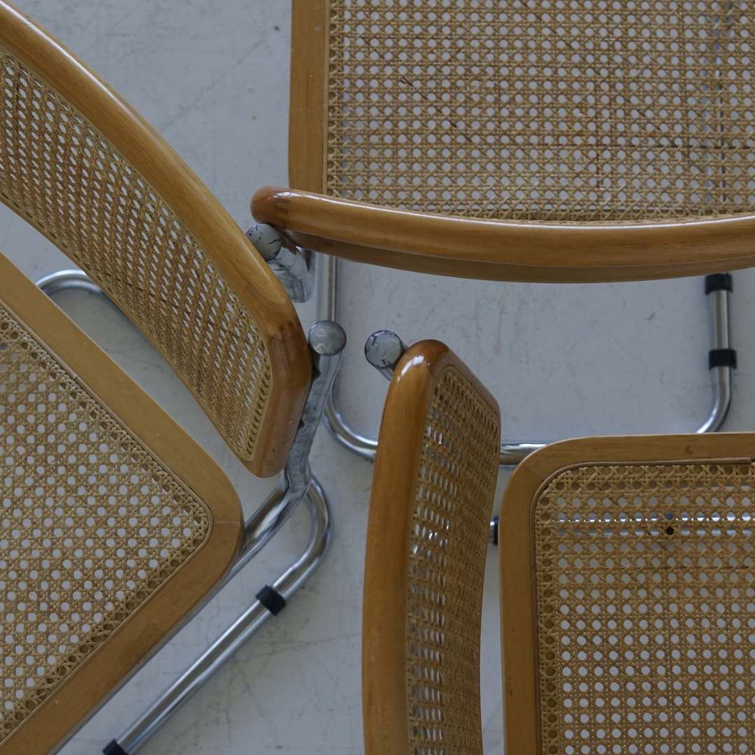 (3) Armless Cesca Chairs