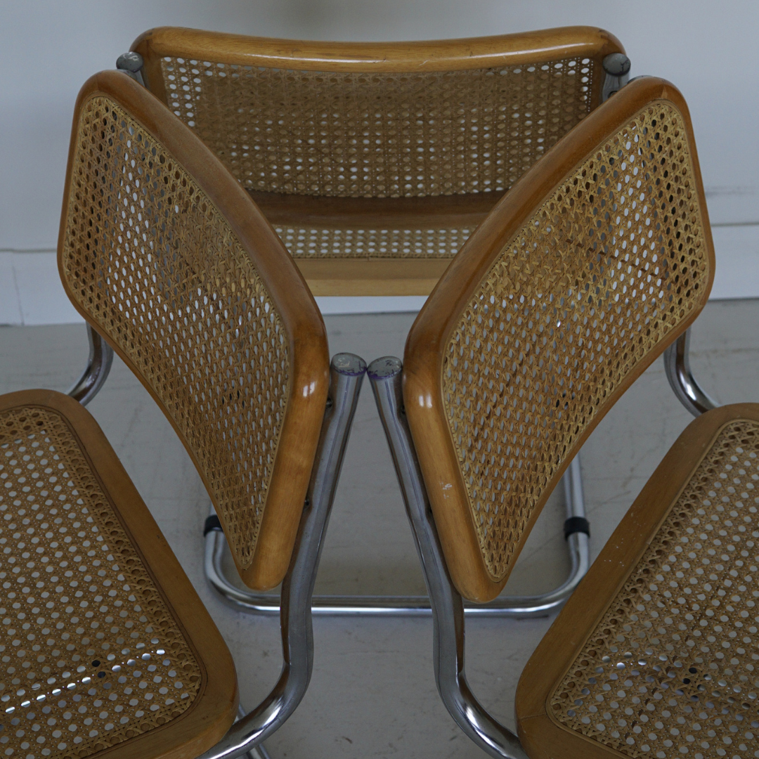 (3) Armless Cesca Chairs