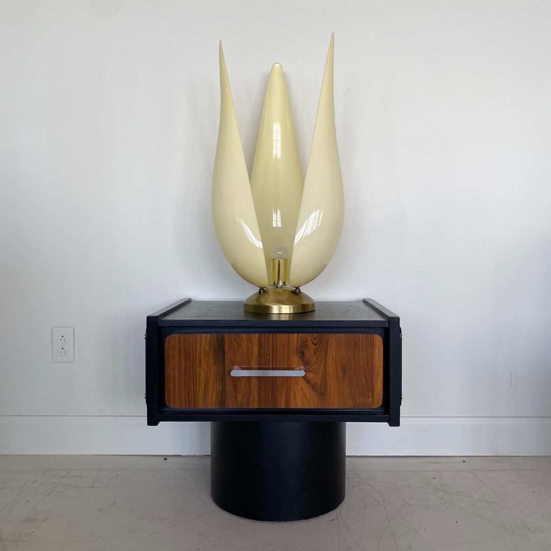 XL Tulip Table Lamp in the manner of Roger Rougier