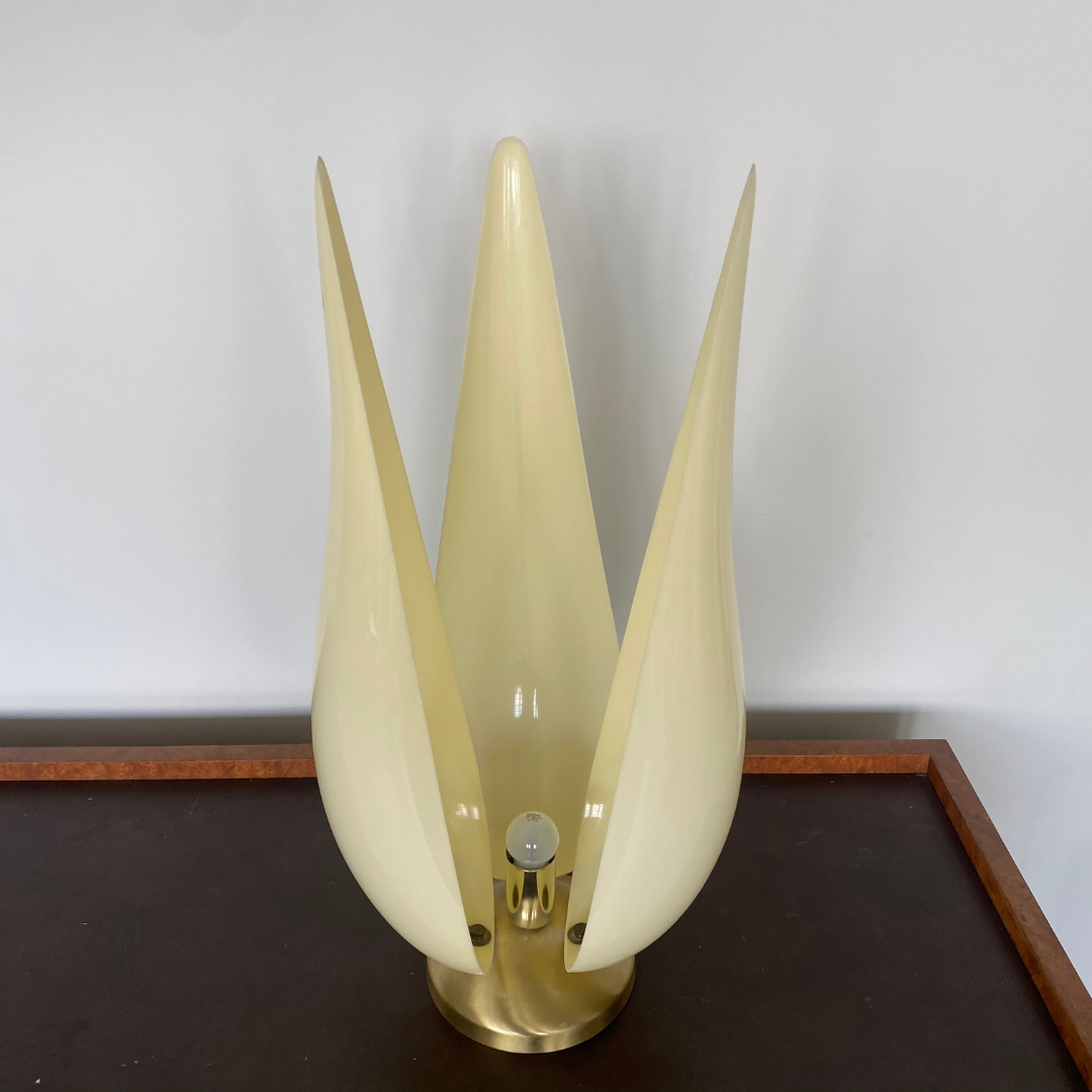 XL Tulip Table Lamp in the manner of Roger Rougier