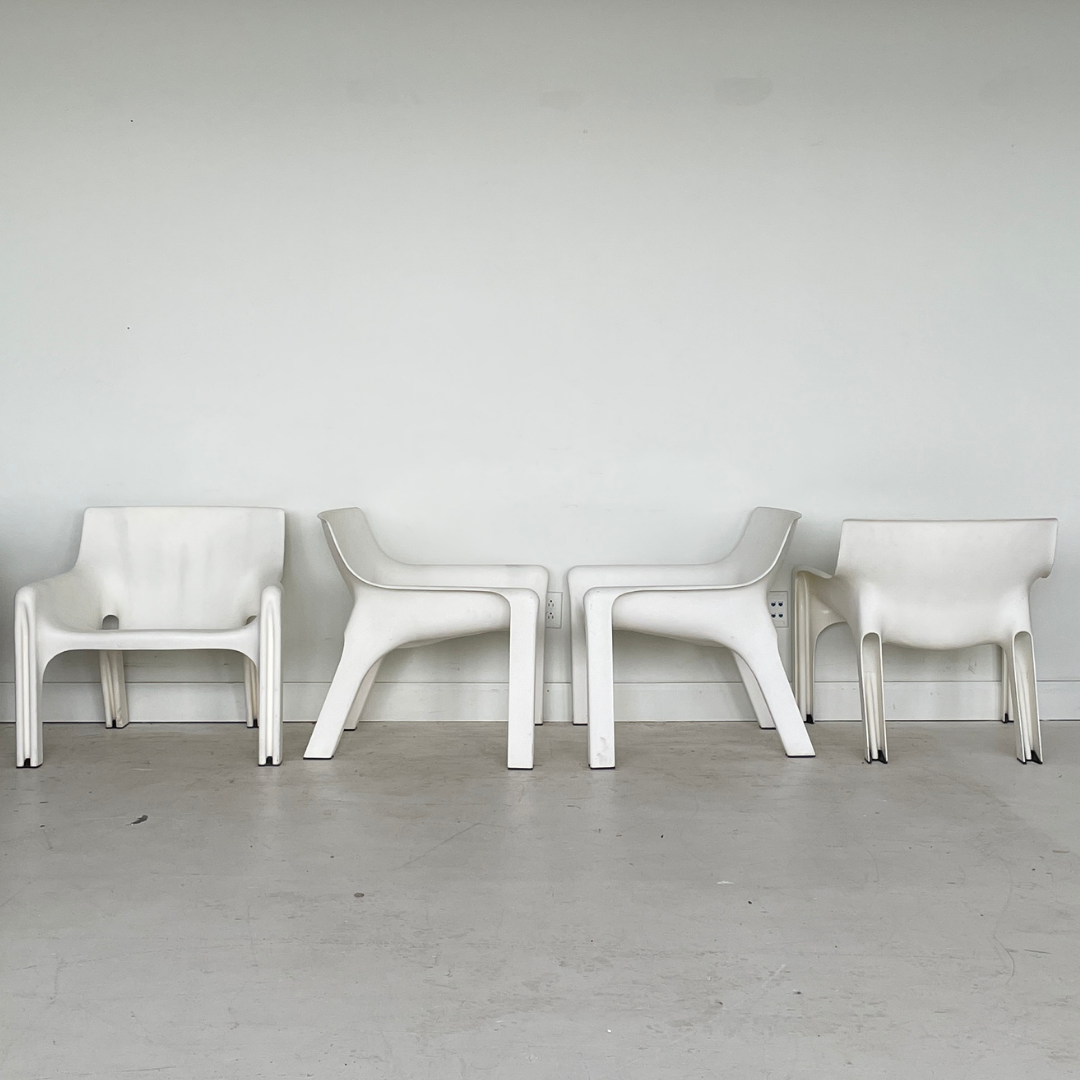 "Gaudi" Lounge Armchair by Vico Magistretti for Artemide