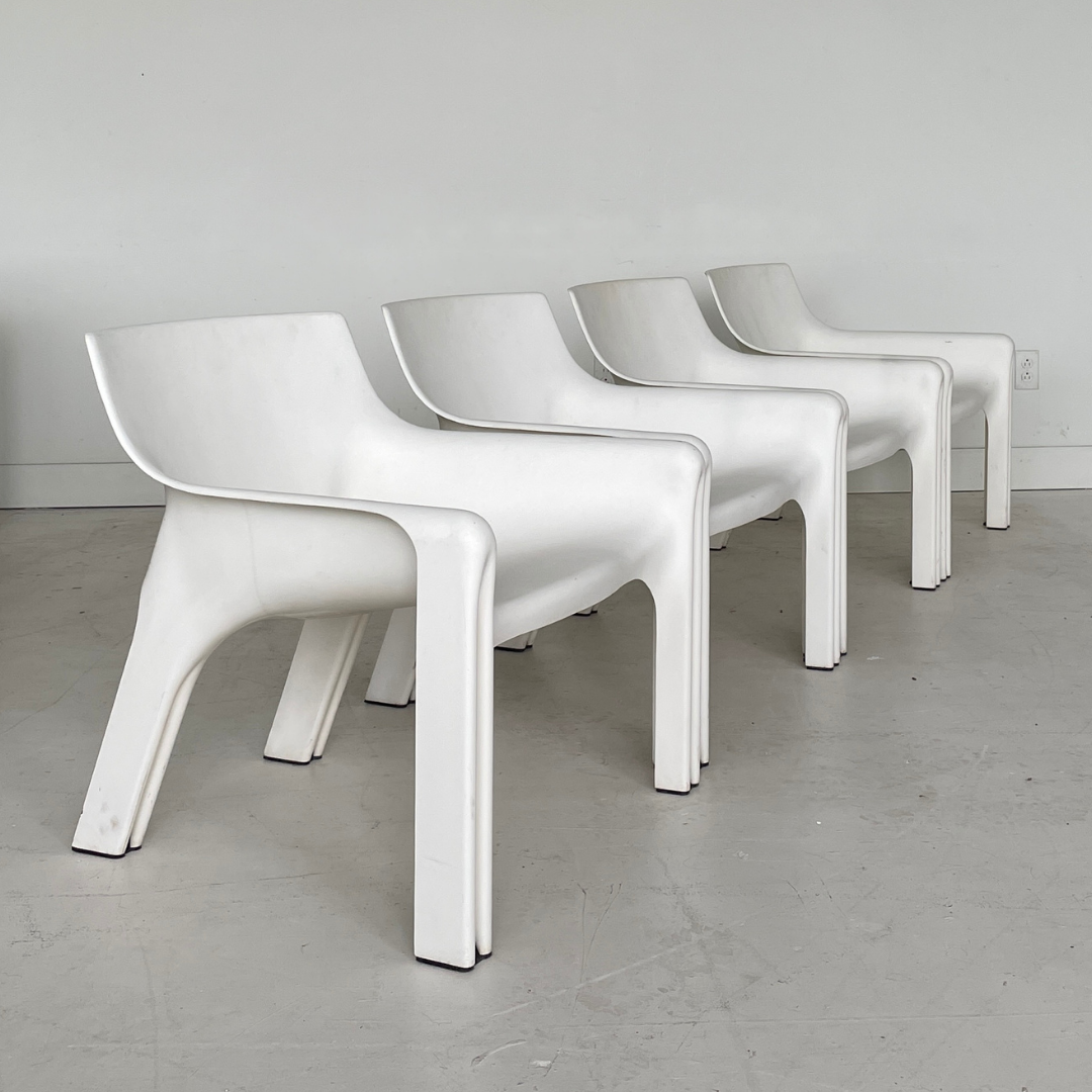 "Gaudi" Lounge Armchair by Vico Magistretti for Artemide