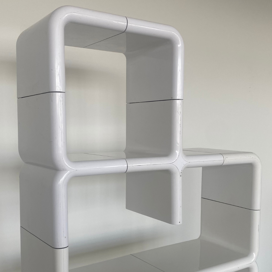 Modular Umbo Shelving Unit by Kay Leroy Ruggles for Directional, early 1970's