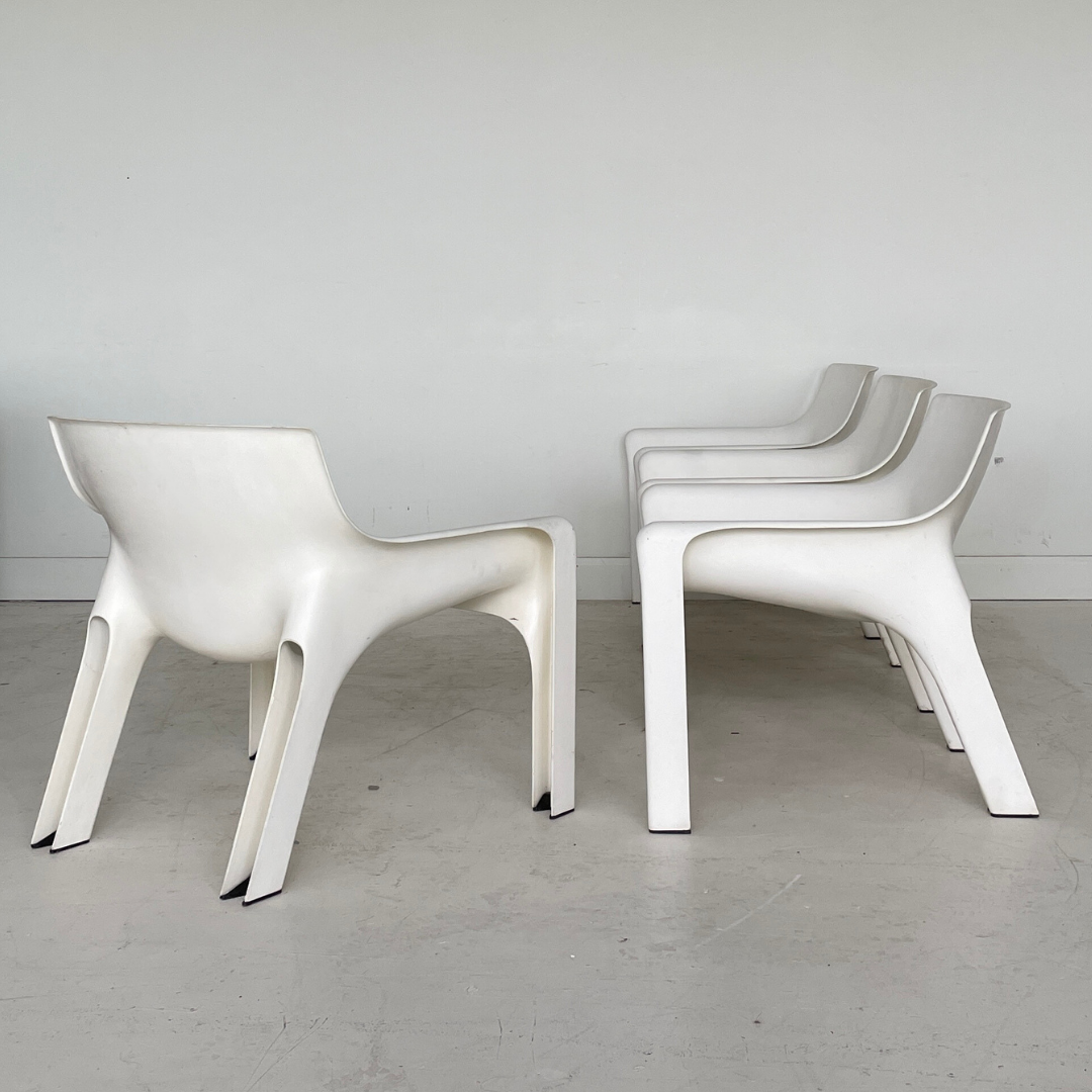 "Gaudi" Lounge Armchair by Vico Magistretti for Artemide