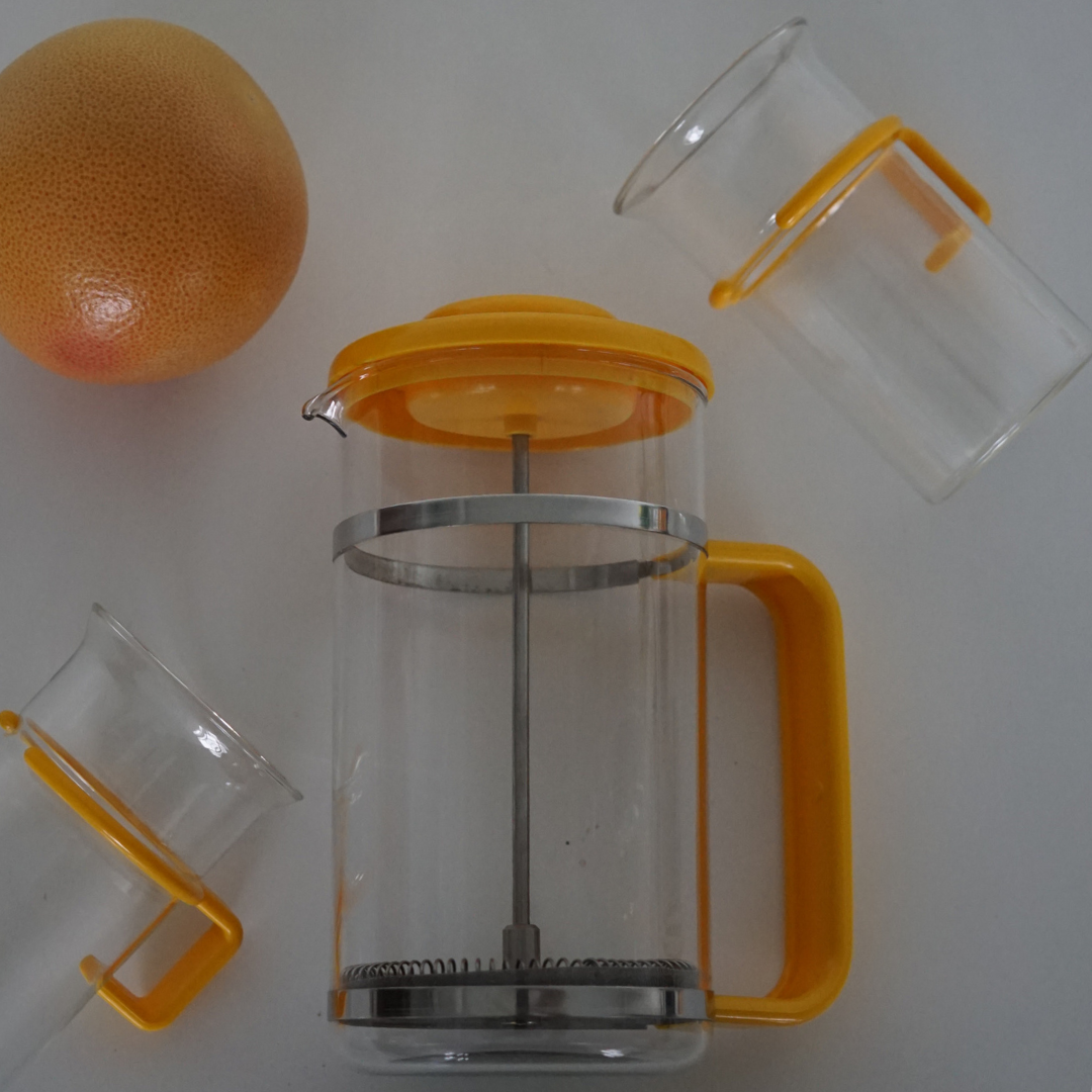 Vintage French Press 20-piece set by Carsten Jørgensen for Bodum, 1980's