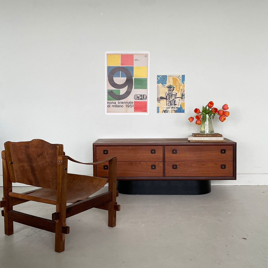 Low Profile Teak Dresser/Credenza by RS Associates