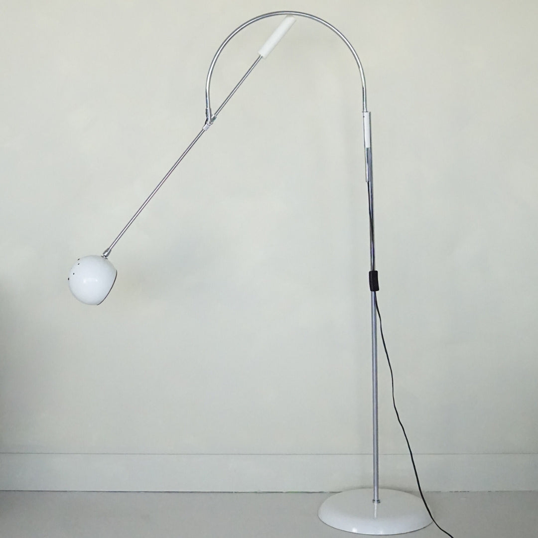 Robert Sonneman Orbiter Floor Lamp, 1970's