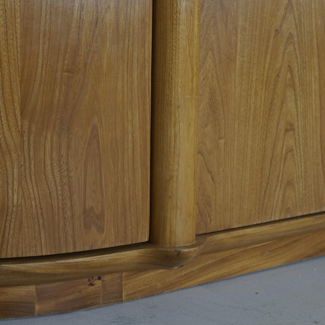 Oak Credenza by Meubles B. Brouillet Inc., 1986