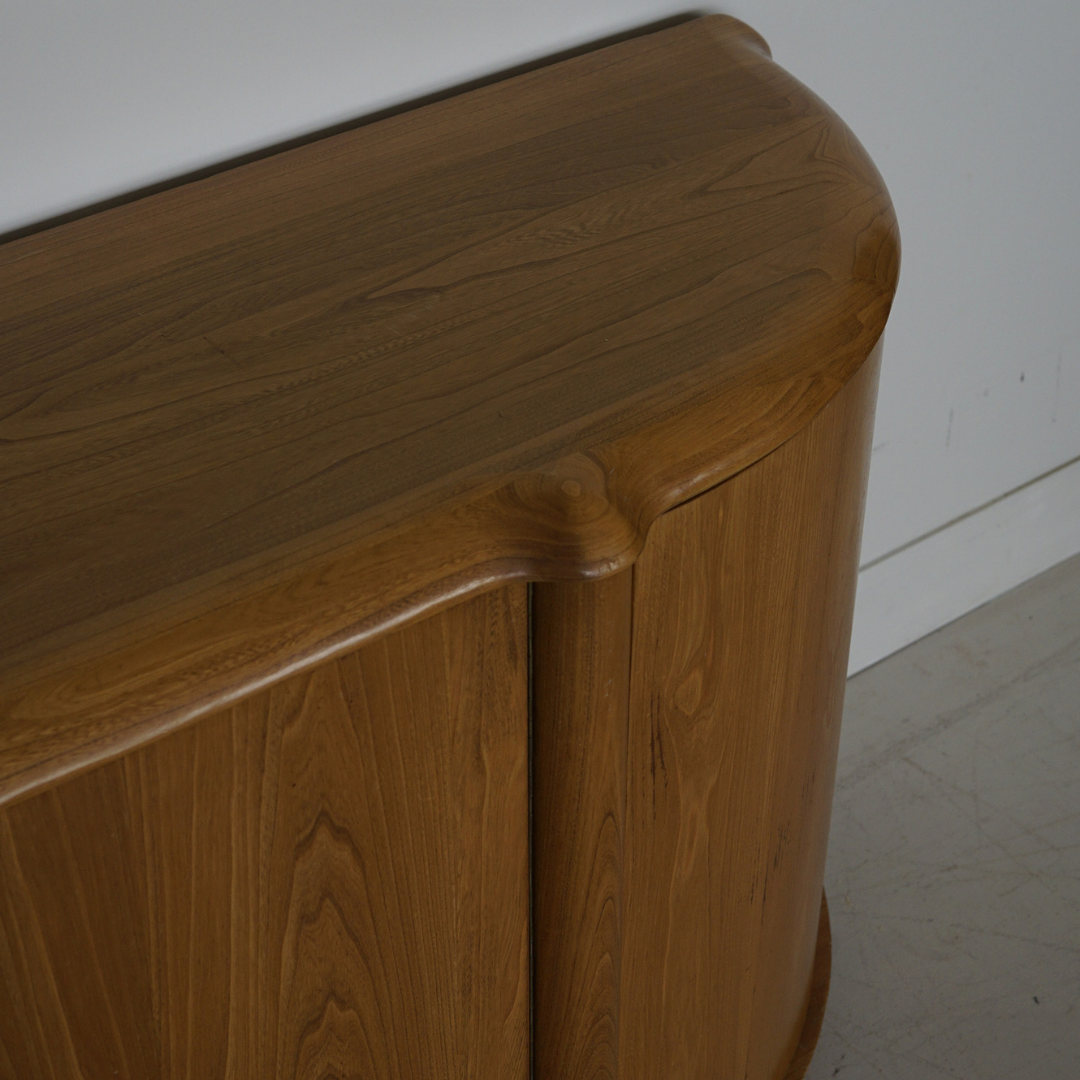 Oak Credenza by Meubles B. Brouillet Inc., 1986