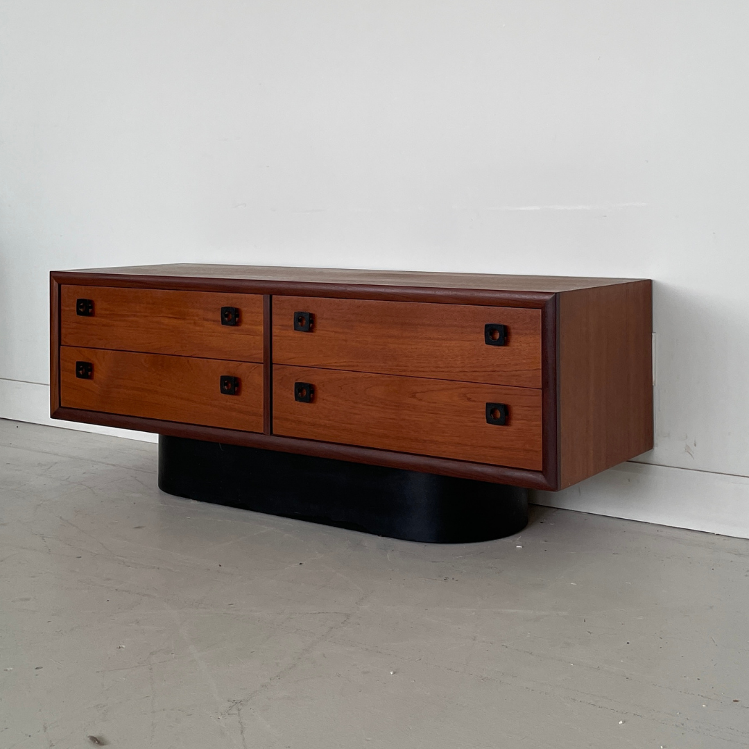 Low Profile Teak Dresser/Credenza by RS Associates