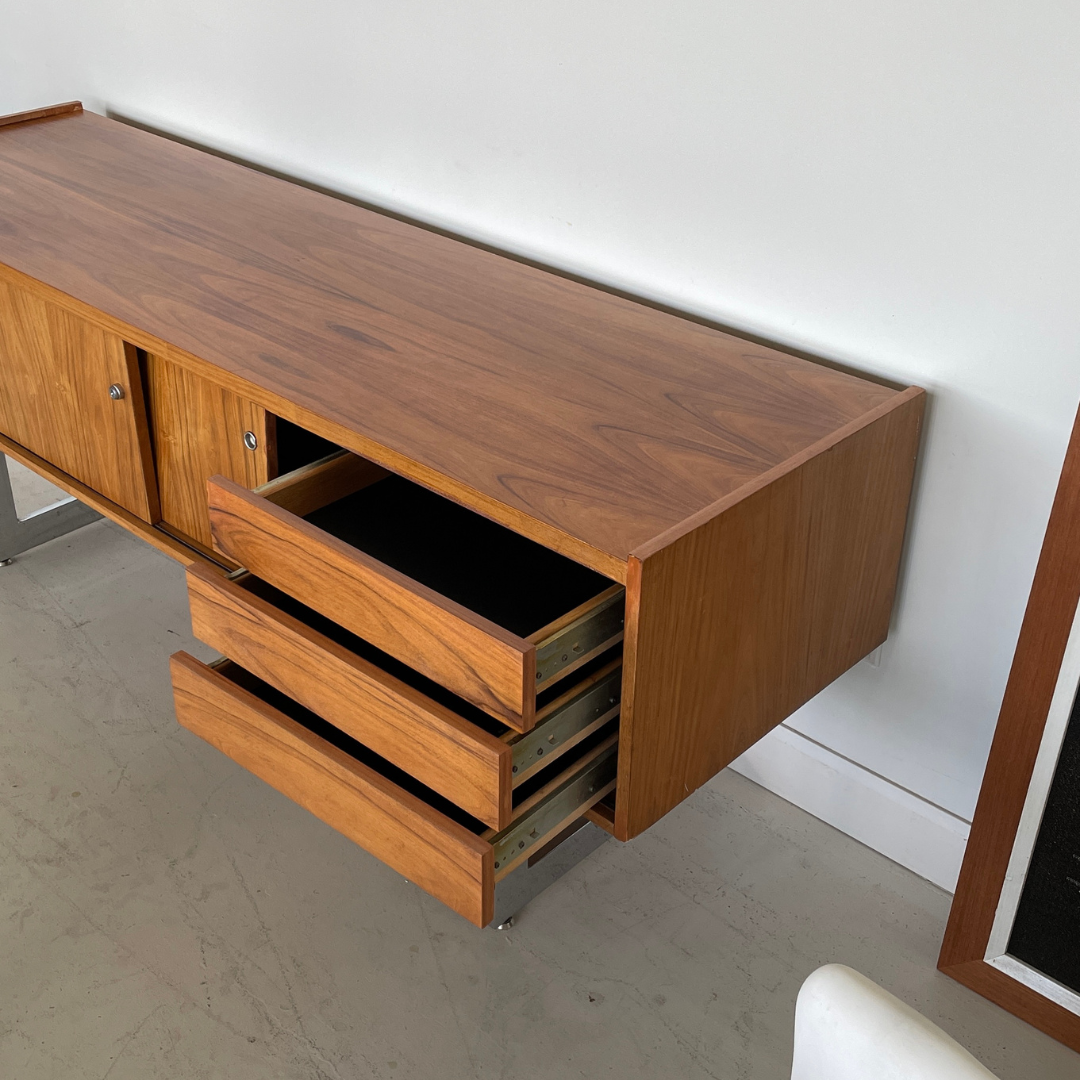 Rare Oak Credenza by Hugh Spencer for Opus, Canada, 1960’s