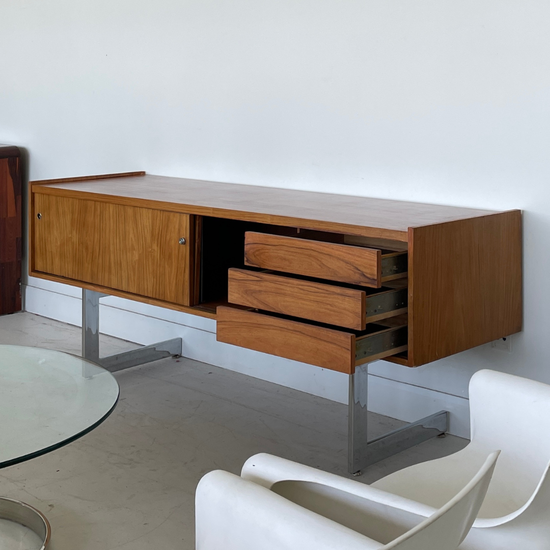 Rare Oak Credenza by Hugh Spencer for Opus, Canada, 1960’s