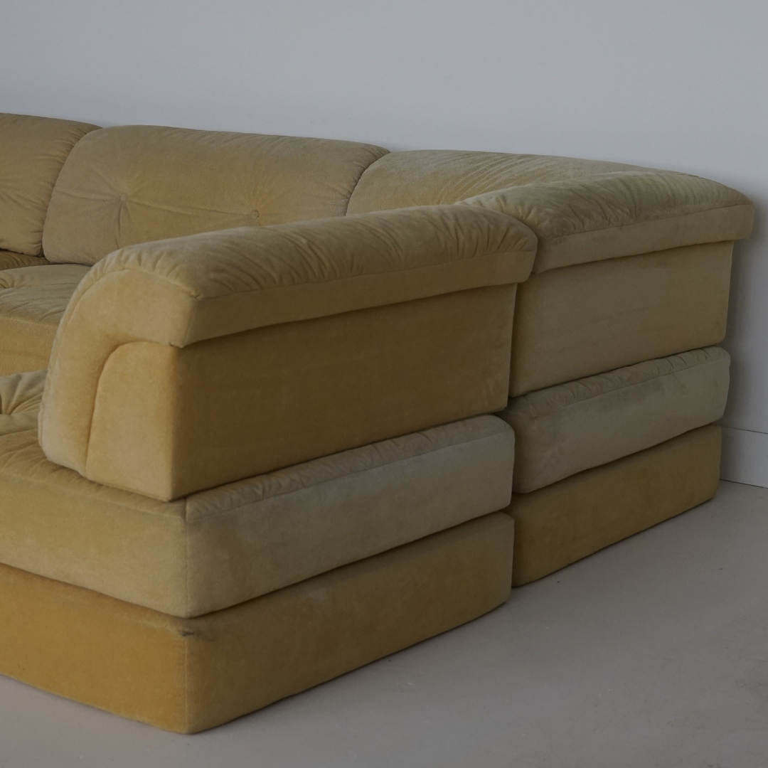 Oatmeal Six-Piece Modular Couch