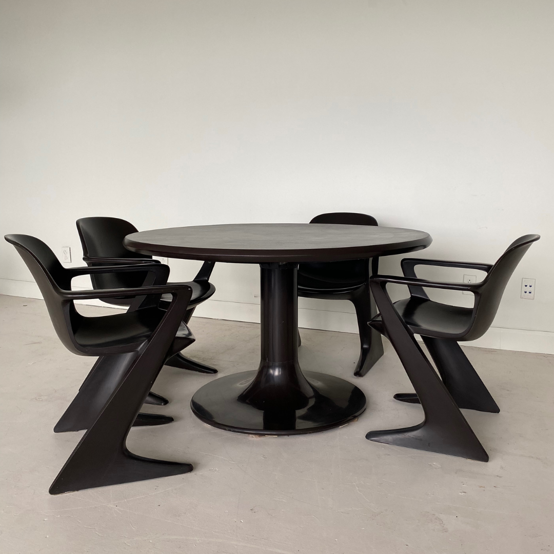 Space Age Tulip Dining Table by Ernst Moeckl for Horn Collection, 1960s, Germany