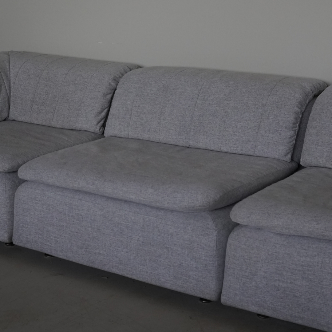 Vintage Reupholstered Roche Bobois Modular Sofa, 1970's, France