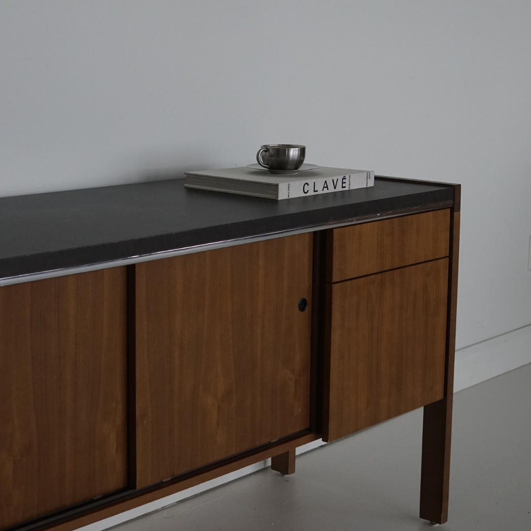 Walnut Credenza by Biltrite, Canada, 1981