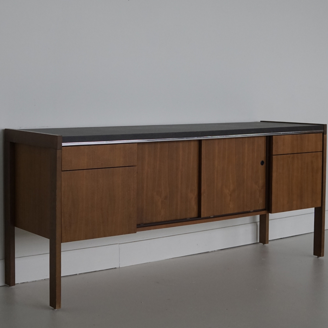 Walnut Credenza by Biltrite, Canada, 1981