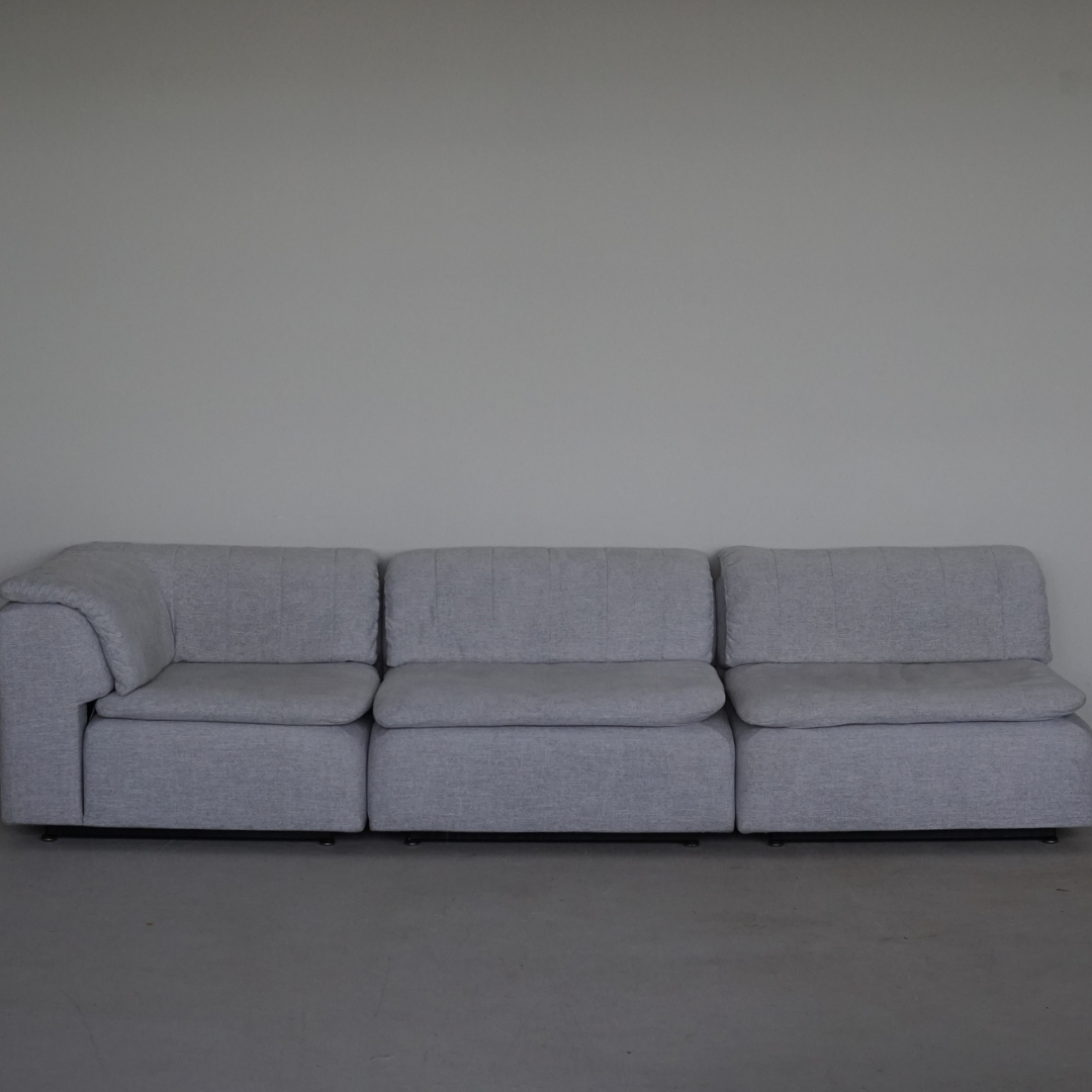 Vintage Reupholstered Roche Bobois Modular Sofa, 1970's, France