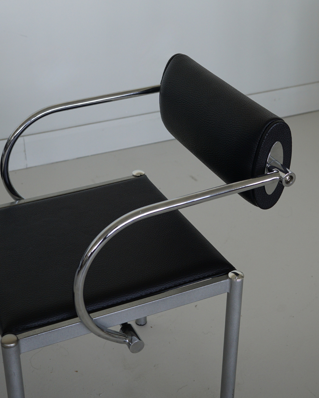 Postmodern Tubular Dining Chairs