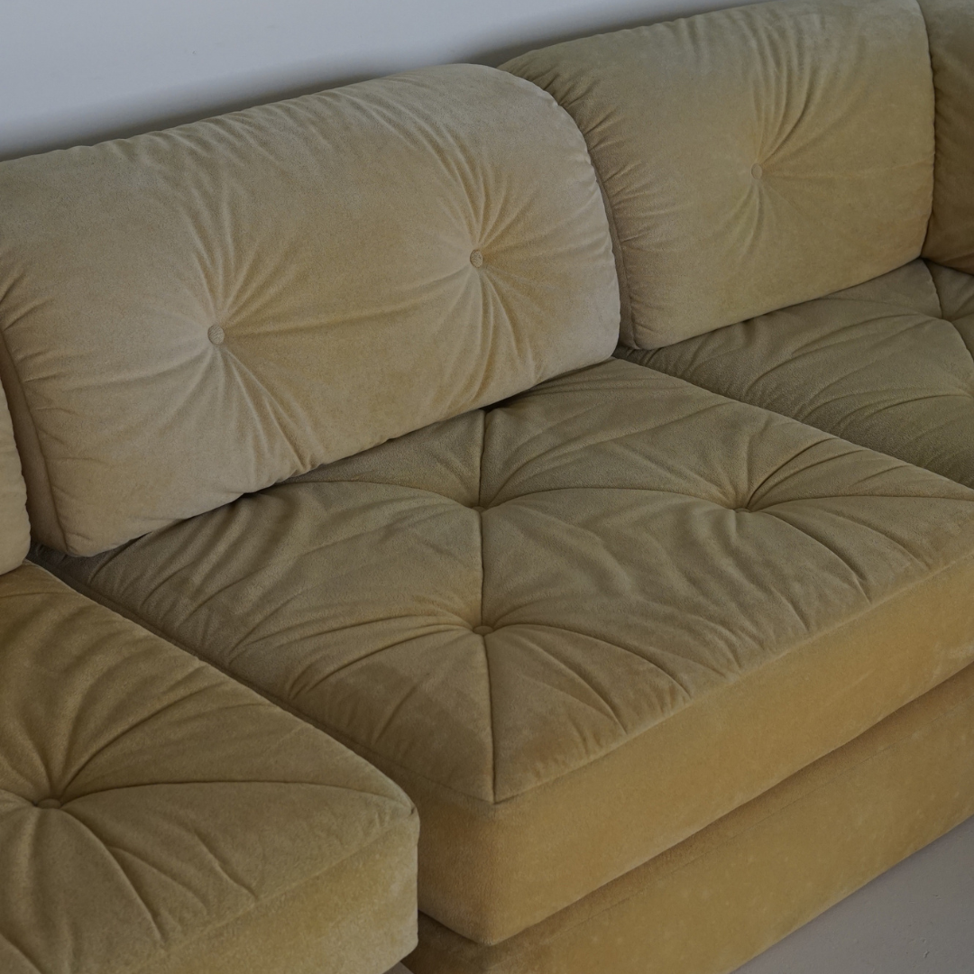 Oatmeal Six-Piece Modular Couch