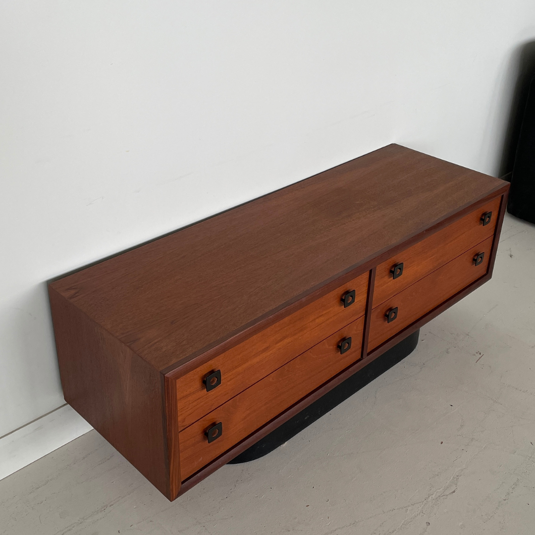 Low Profile Teak Dresser/Credenza by RS Associates