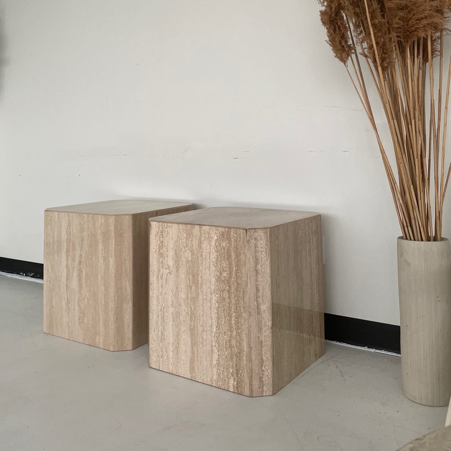 XL Travertine Cubes