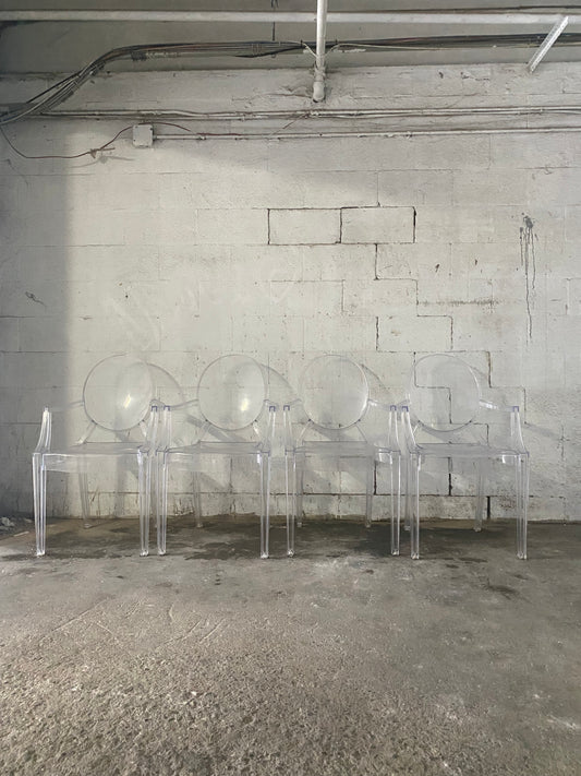 Clear Acrylic Ghost Armchairs